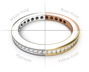 Types of metal wedding rings