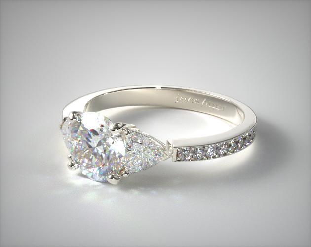 Platinum Diamond Eternity Band : Ariana Grandeâs Wedding Ring Was Designed by Husband / This luminous ring catches the eye with bold sparkle and light.