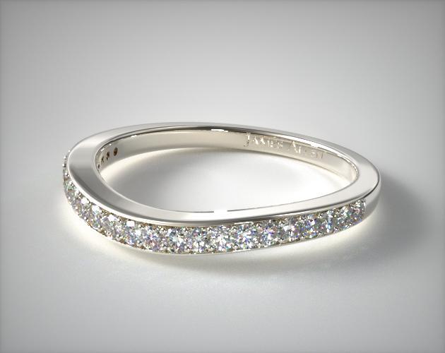 Matching Wedding Band Platinum James Allen 14937P