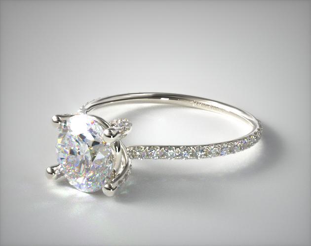 Danhov heart engagement rings