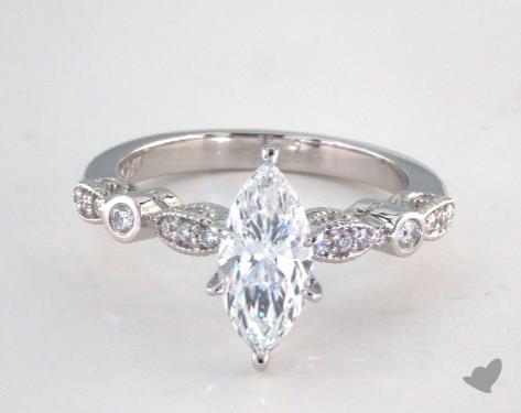 Vintage engagement rings platinum